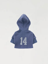 画像をギャラリービューアに読み込む, 【boocce / 予約】WAFFLE HOODIE(blue)