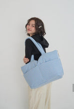 画像をギャラリービューアに読み込む, 【APERTY / 予約】wide bag (check)