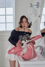 画像をギャラリービューアに読み込む, 【APERTY / 予約】wide bag (check)