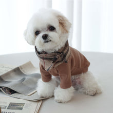 画像をギャラリービューアに読み込む, 【eyou / 即納】チェックマフラー - キャメル