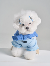 画像をギャラリービューアに読み込む, 【boocce / 予約】CABLE KNIT MUFFLER(Blue)