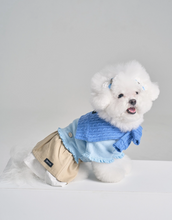 画像をギャラリービューアに読み込む, 【boocce / 予約】CABLE KNIT MUFFLER(Blue)