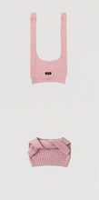 画像をギャラリービューアに読み込む, 【boocce / 予約】CABLE KNIT MUFFLER(Pink)