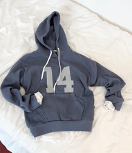 画像をギャラリービューアに読み込む, 【boocce / 予約】14WAFFLE HOODIE(Blue)