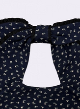 画像をギャラリービューアに読み込む, 【boocce / 予約】PETIT FLORAL CAPE(Navy)
