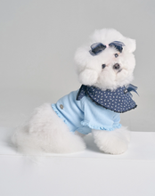 画像をギャラリービューアに読み込む, 【boocce / 予約】PETIT FLORAL CAPE(Navy)