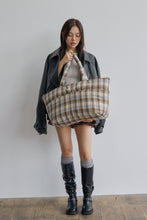 画像をギャラリービューアに読み込む, 【APERTY / 予約】wide bag(2025AW新作 / tartan)