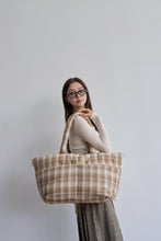 画像をギャラリービューアに読み込む, 【APERTY / 予約】wide bag(2025AW新作 / tartan)