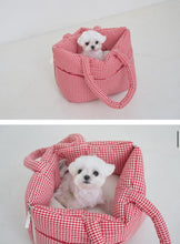 画像をギャラリービューアに読み込む, 【APERTY / 予約】wide bag (check)