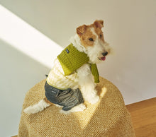 画像をギャラリービューアに読み込む, 【boocce / 予約】CABLE KNIT MUFFLER(Olive green)