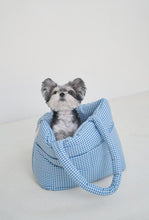 画像をギャラリービューアに読み込む, 【APERTY / 予約】wide bag (check)