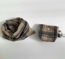 画像をギャラリービューアに読み込む, 【eyou / 即納】チェックマフラー - キャメル