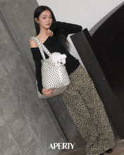 画像をギャラリービューアに読み込む, 【APERTY / 予約】wide bag(2025AW新作 / dot)