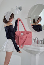 画像をギャラリービューアに読み込む, 【APERTY / 予約】wide bag (check)