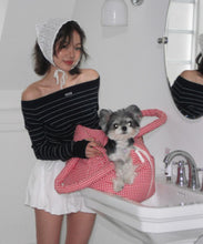 画像をギャラリービューアに読み込む, 【APERTY / 予約】wide bag (check)