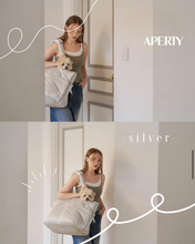 画像をギャラリービューアに読み込む, 【APERTY / 即納】wide bag(無地)