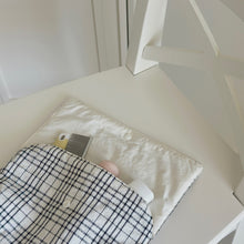 画像をギャラリービューアに読み込む, 【eyou / 予約】Soft days - Black check(クールピロー)