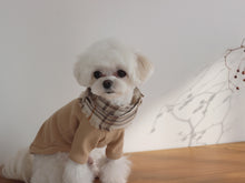 画像をギャラリービューアに読み込む, 【eyou / 即納】チェックマフラー - チョコバニラ