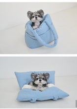 画像をギャラリービューアに読み込む, 【APERTY / 予約】wide bag (check)