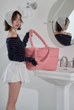 画像をギャラリービューアに読み込む, 【APERTY / 予約】wide bag (check)