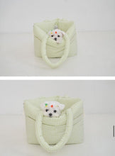 画像をギャラリービューアに読み込む, 【APERTY / 予約】wide bag (check)