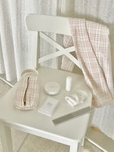 画像をギャラリービューアに読み込む, 【eyou / 予約】Soft days - Pink check(お散歩ポーチ)