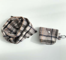 画像をギャラリービューアに読み込む, 【eyou / 即納】チェックマフラー - グレー
