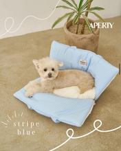 画像をギャラリービューアに読み込む, 【APERTY / 予約】wide bag(ストライプ)