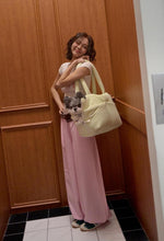 画像をギャラリービューアに読み込む, 【APERTY / 予約】wide bag (check)