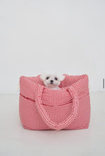 画像をギャラリービューアに読み込む, 【APERTY / 予約】wide bag (check)