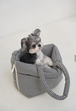 画像をギャラリービューアに読み込む, 【APERTY / 即納】wide bag (check)