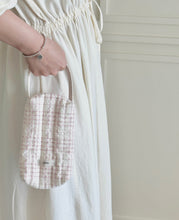 画像をギャラリービューアに読み込む, 【eyou / 予約】Soft days - Pink check(お散歩ポーチ)