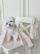 画像をギャラリービューアに読み込む, 【eyou / 予約】Soft days - Pink check(お散歩ポーチ)