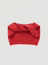 画像をギャラリービューアに読み込む, 【boocce / 予約】CABLE KNIT MUFFLER(Red)