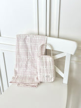 画像をギャラリービューアに読み込む, 【eyou / 予約】Soft days - Pink check(お散歩ポーチ)