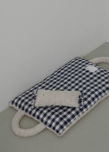 画像をギャラリービューアに読み込む, 【ohdibs / 予約】Homey Warmy Topper _ Navy check
