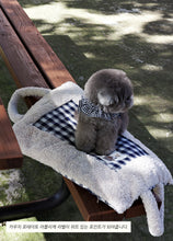 画像をギャラリービューアに読み込む, 【ohdibs / 予約】Homey Warmy Topper _ Navy check