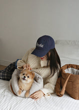 画像をギャラリービューアに読み込む, 【ohdibs / 即納】Snuggle Basket _ Camel Brown size1