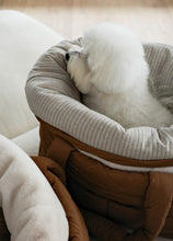 画像をギャラリービューアに読み込む, 【ohdibs / 即納】Snuggle Basket _ Camel Brown size1