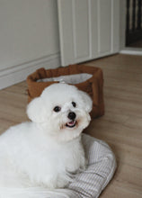 画像をギャラリービューアに読み込む, 【ohdibs / 即納】Snuggle Basket _ Camel Brown size1