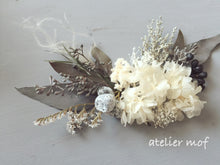 画像をギャラリービューアに読み込む, ユーカリたっぷりのくすみボタニカルヘッドドレス(受注生産)