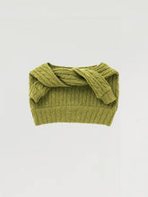 画像をギャラリービューアに読み込む, 【boocce / 予約】CABLE KNIT MUFFLER(Olive green)

