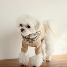 画像をギャラリービューアに読み込む, 【eyou / 即納】チェックマフラー - チョコバニラ
