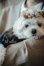 画像をギャラリービューアに読み込む, 《受注販売》monmoのわんこの花かんむり
