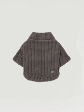 画像をギャラリービューアに読み込む, 【boocce / 予約】KNIT HALF-SLEEVED TURTLENECK（Mocka grey）
