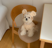 画像をギャラリービューアに読み込む, 【OUNCE / 予約】テリーベアベスト＆ボンネット（クリーム）
