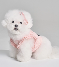 画像をギャラリービューアに読み込む, 【boocce / 予約】LACE RUFFLE TOP（Pink）

