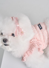 画像をギャラリービューアに読み込む, 【boocce / 予約】LACE RUFFLE TOP（Pink）
