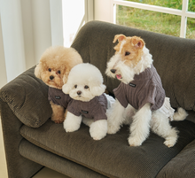 画像をギャラリービューアに読み込む, 【boocce / 予約】KNIT HALF-SLEEVED TURTLENECK（Mocka grey）
