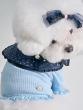 画像をギャラリービューアに読み込む, 【boocce / 予約】PETIT FLORAL CAPE（Navy）
